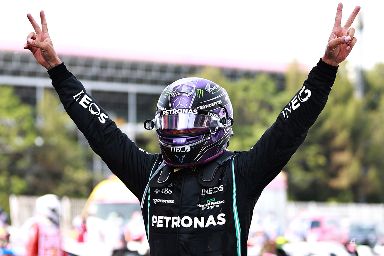 F1スペインGP 決勝:メルセデスが戦略勝ちでハミルトンが今季3勝目