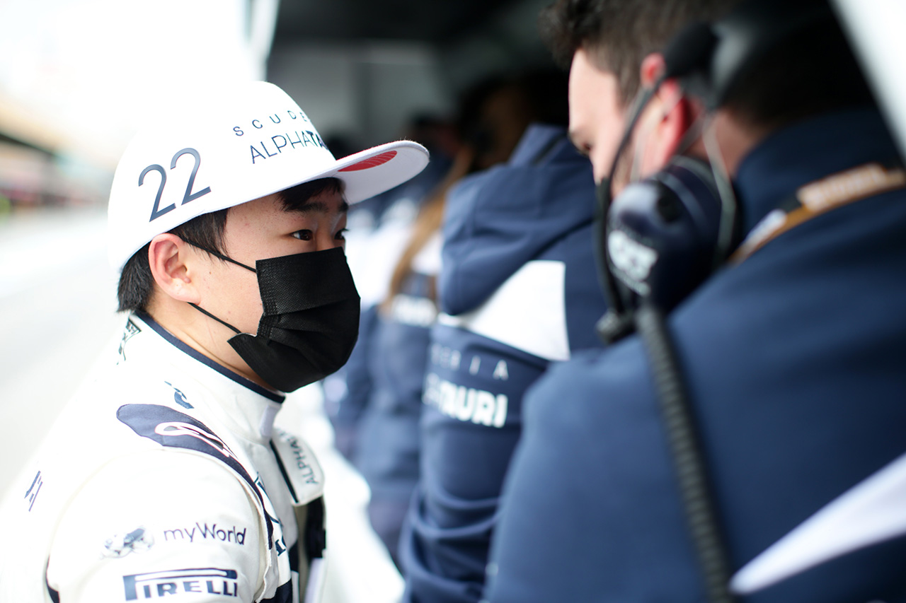 角田裕毅、燃圧問題でリタイア 「フラストレーションのたまるレース週末」