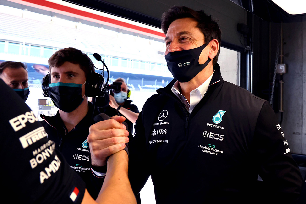 メルセデスF1代表、戦略家が弾き出したプランを称賛「ほぼ完璧な仕事」