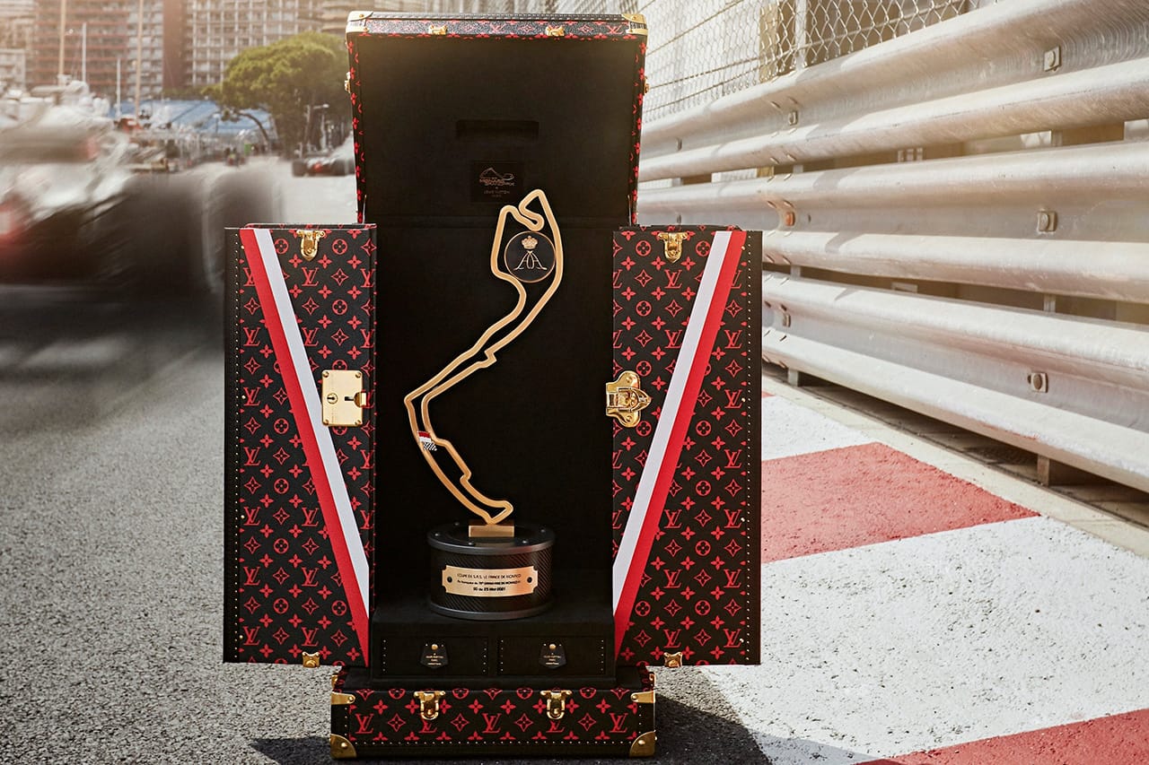 ルイ・ヴィトン、F1モナコGP初となるトロフィー・トラベルケースを製作