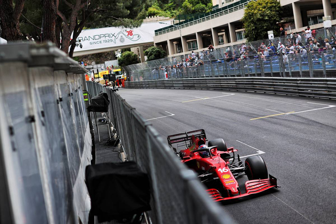 F1モナコGP 予選：シャルル・ルクレールがポール獲得もクラッシュ