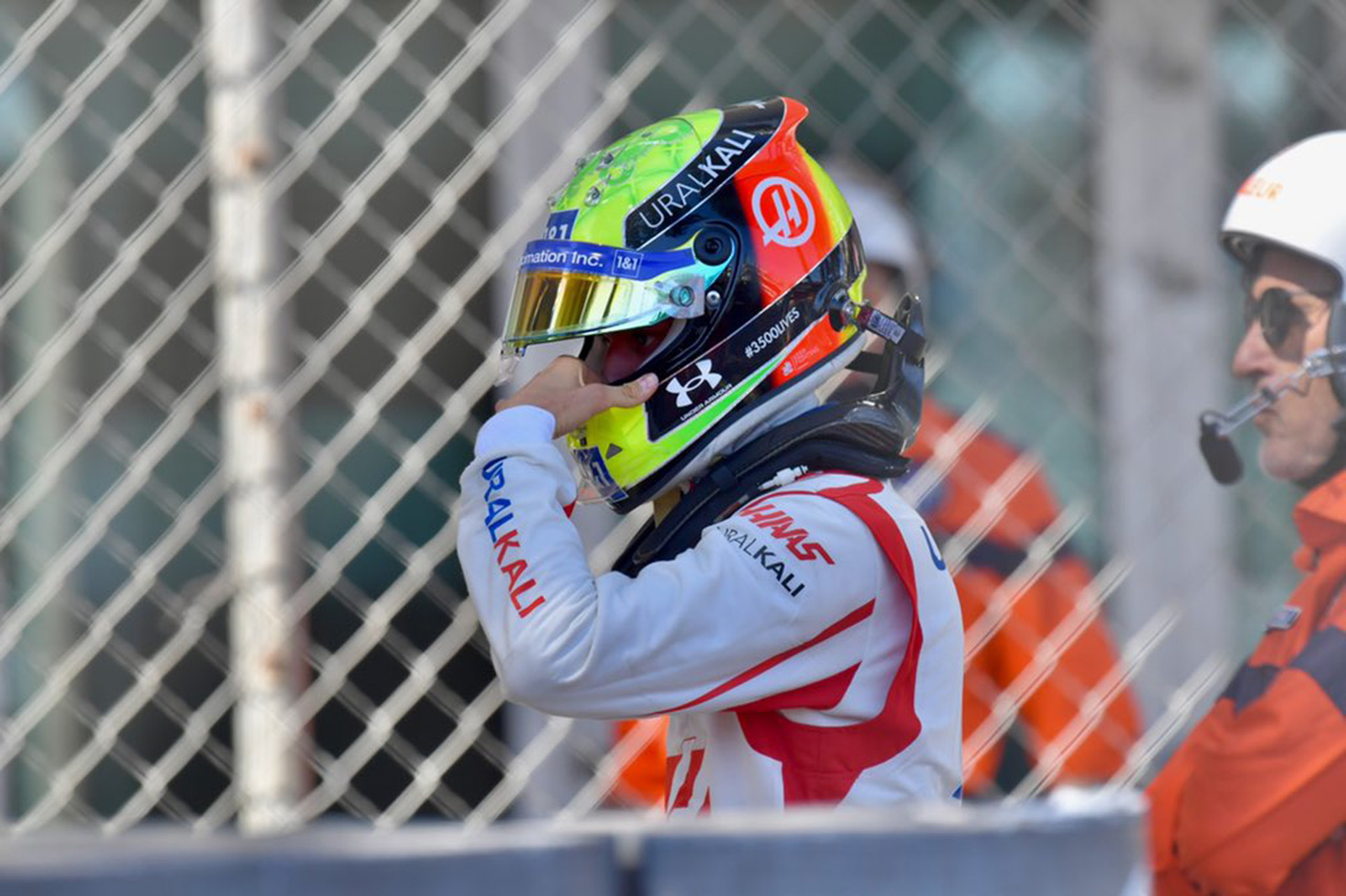 ミック・シューマッハ、FP3でのクラッシュにより予選出場を断念