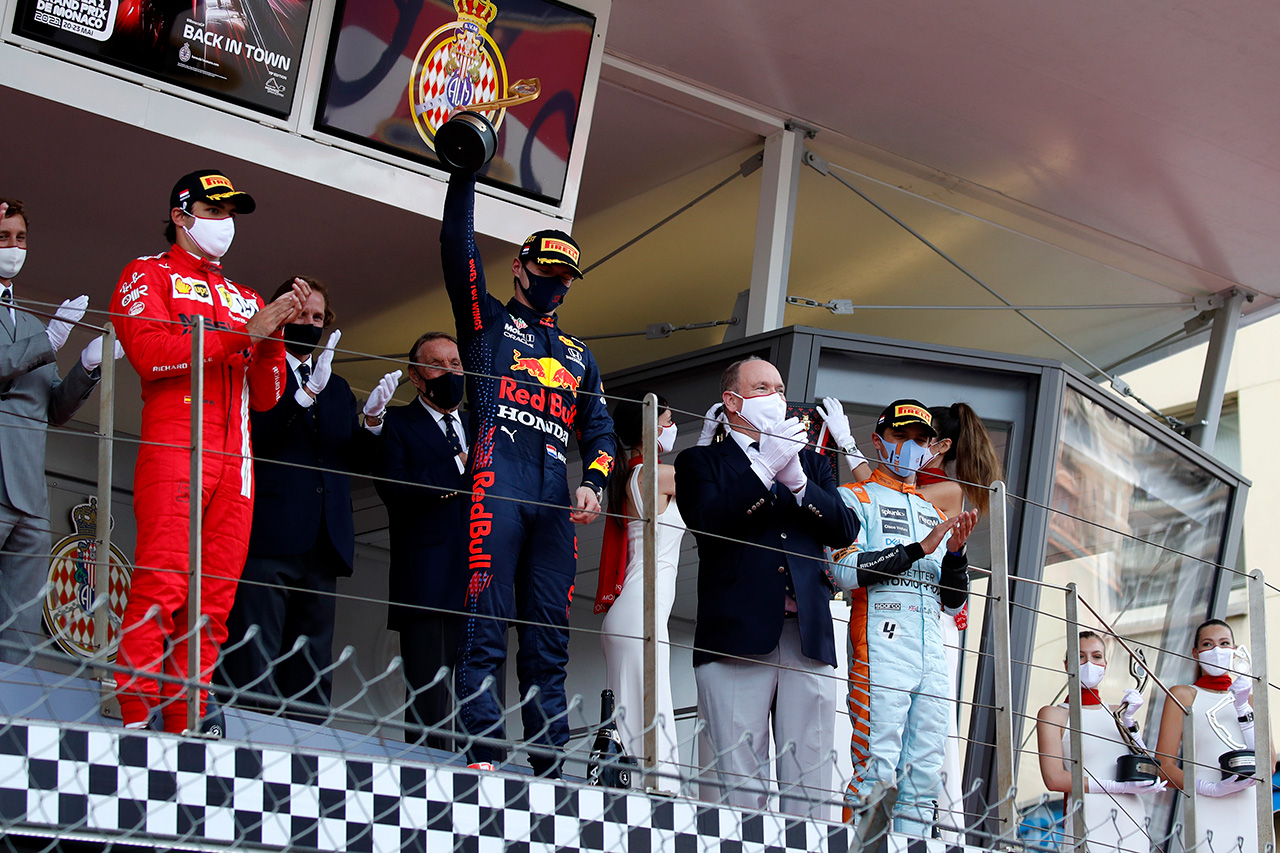 2021年 F1ポイントランキング (第5戦 F1モナコGP 終了時点)