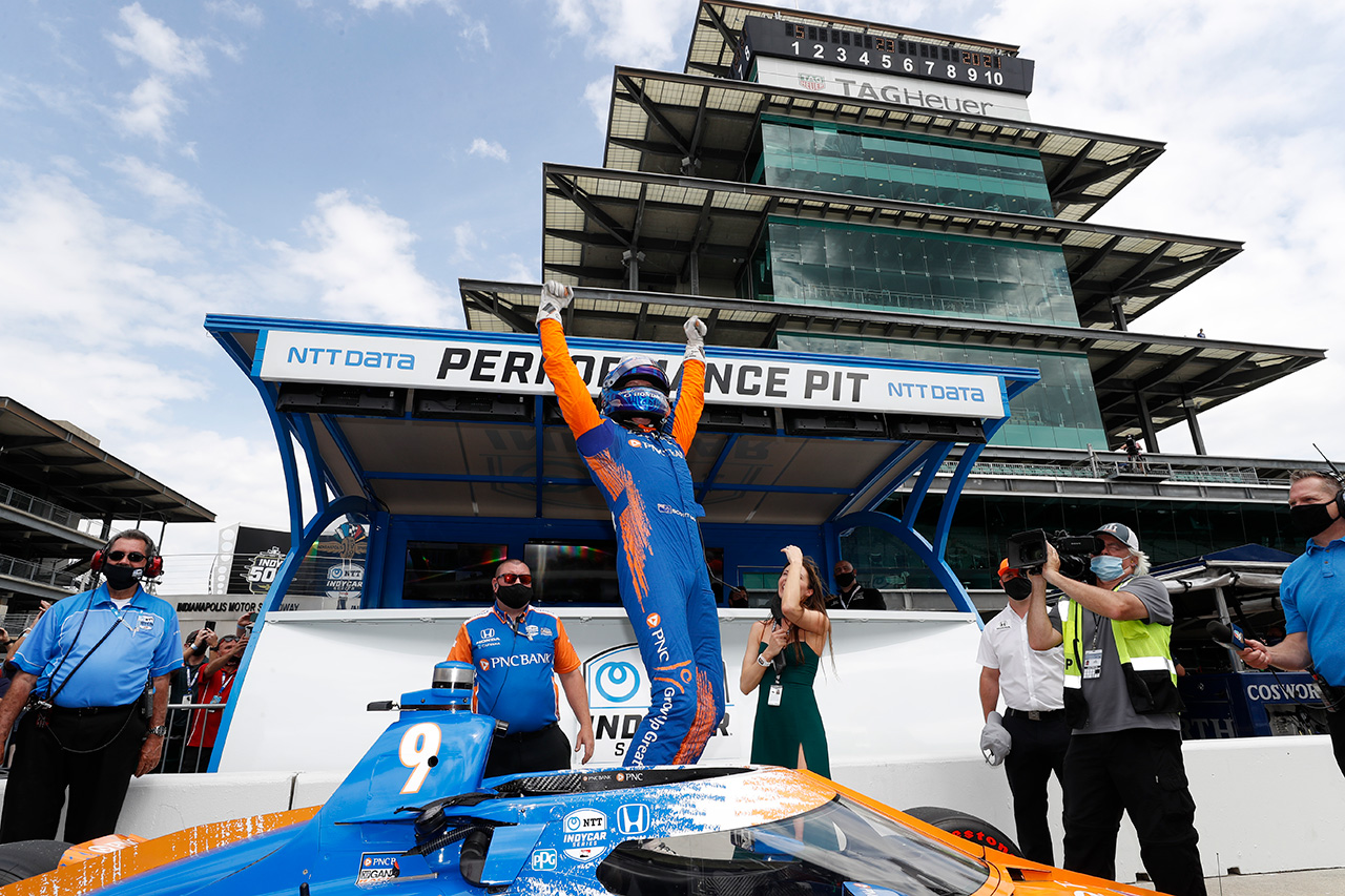インディ500 予選：スコット・ディクソンがポールポジション獲得