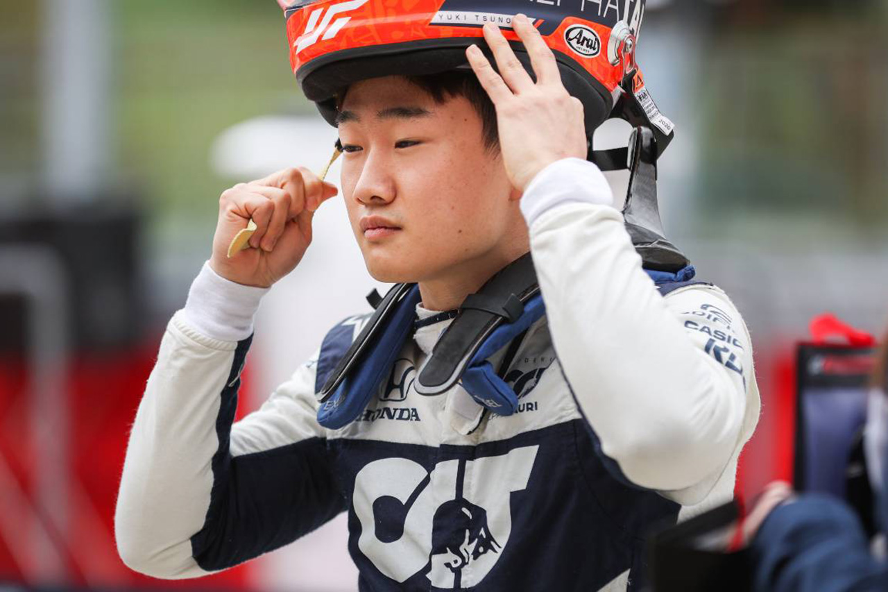 角田裕毅 「FP2での走行不足でマシンへの自信を失っていた」