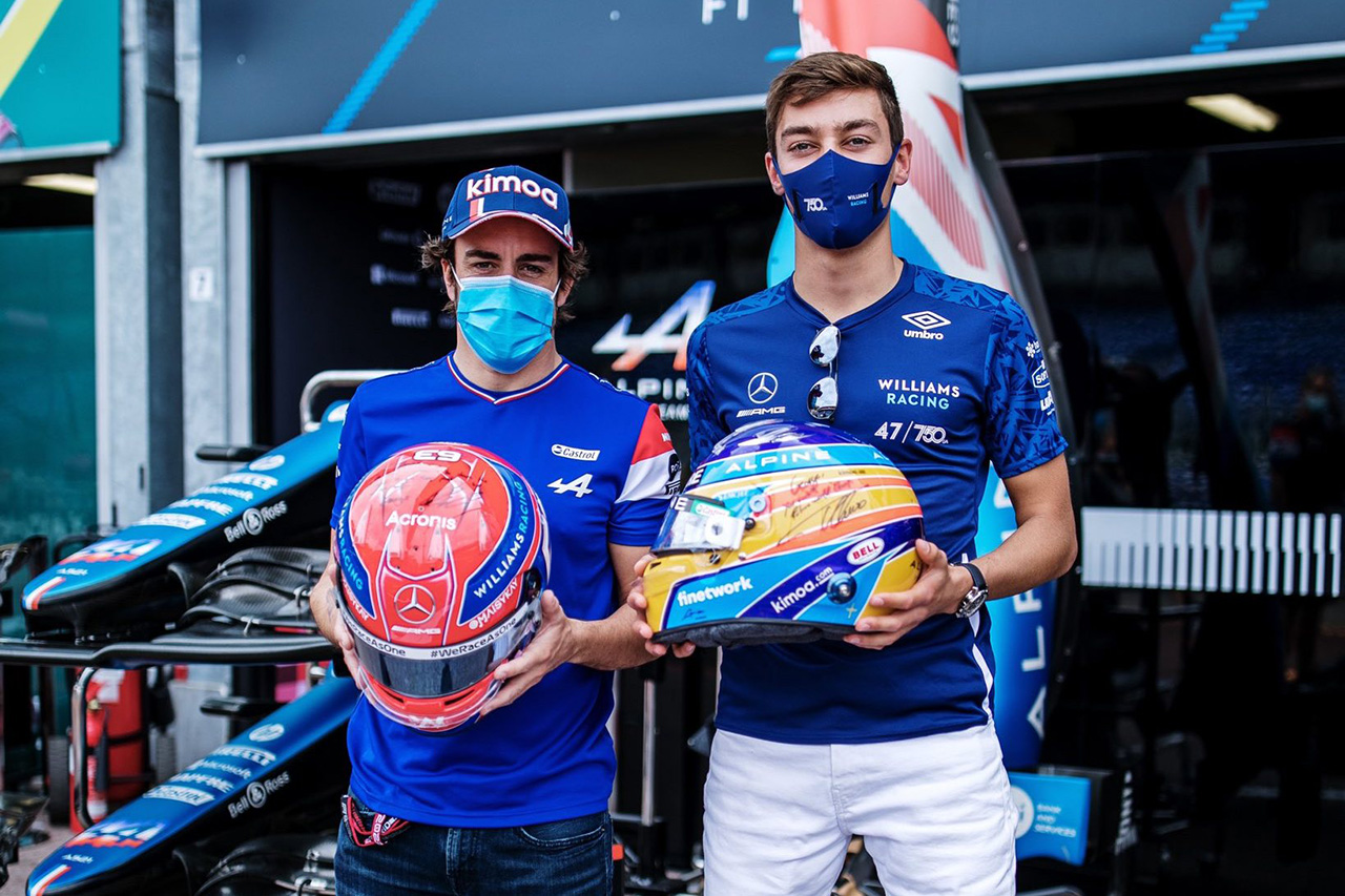 フェルナンド・アロンソ 「ラッセルは将来のF1ワールドチャンピオン」