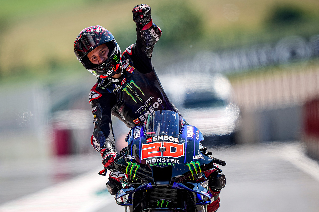 MotoGP イタリアGP:ファビオ・クアルタラロが今季3勝目
