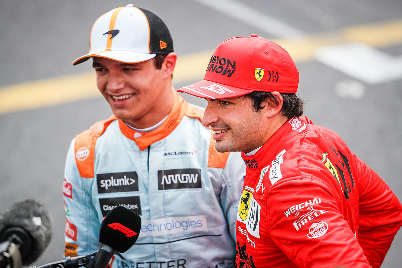 カルロス・サインツ 「ランド・ノリスはマクラーレンF1をトップに導く」