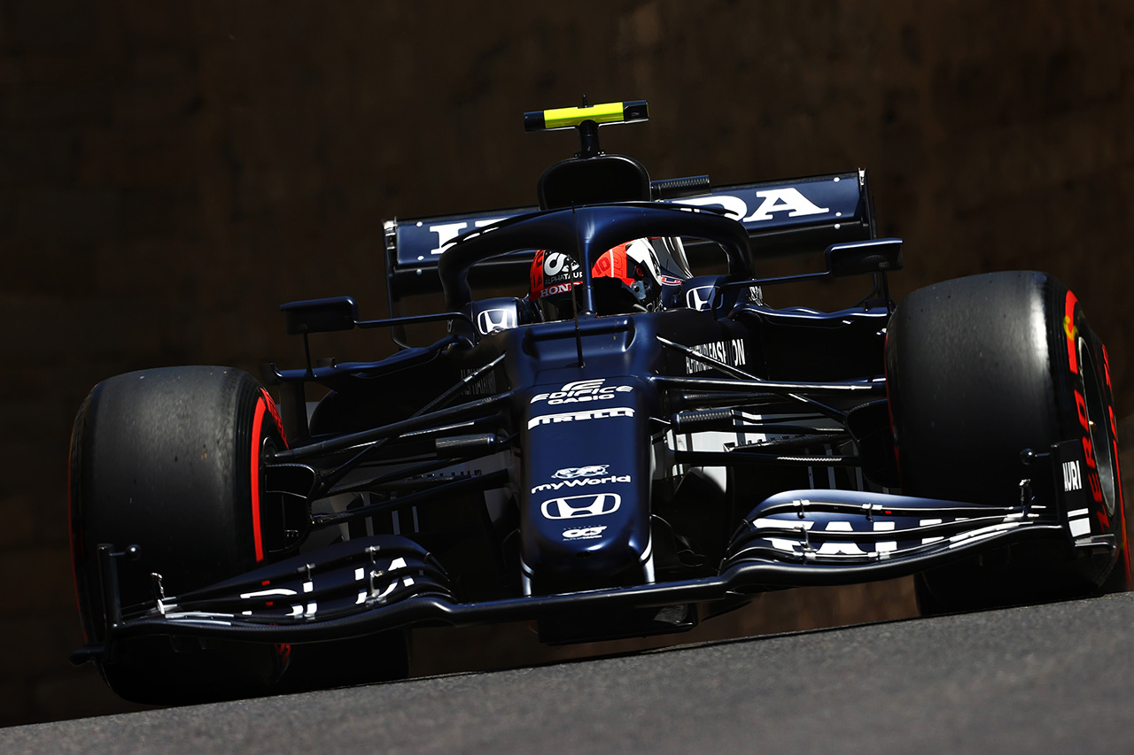 F1アゼルバイジャンGP フリー走行3回目：ガスリー首位＆ペレス2位