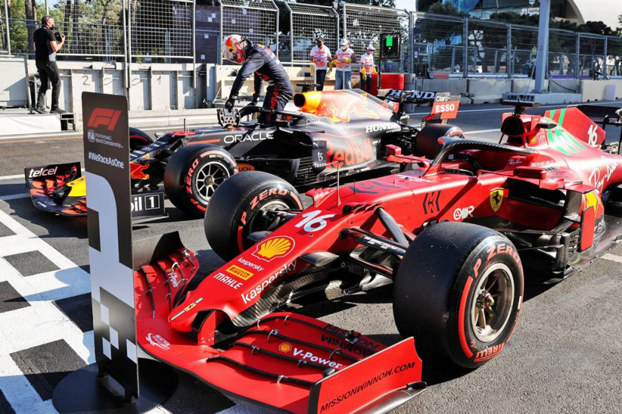 F1アゼルバイジャンGP 決勝:スターティンググリッド
