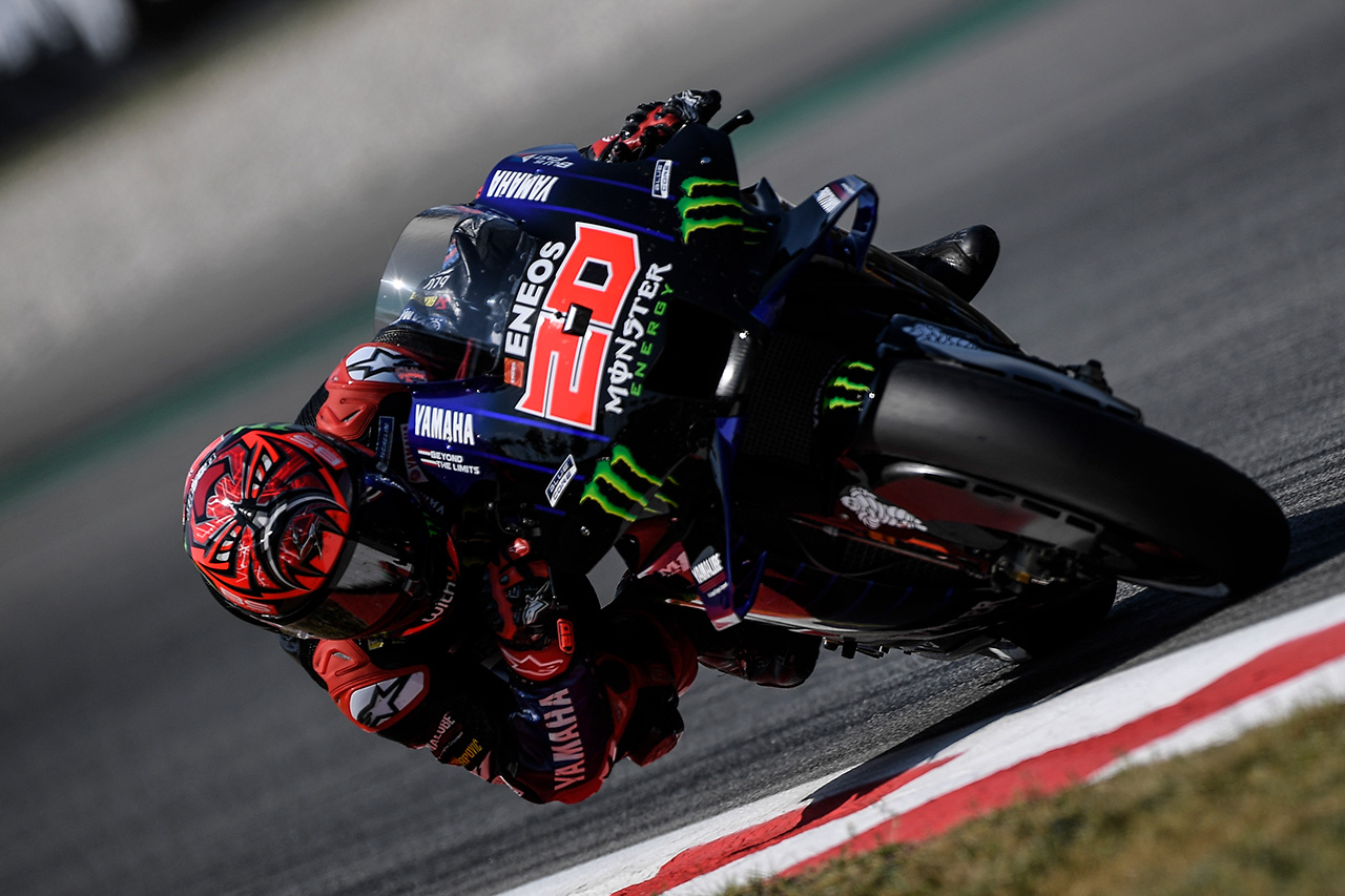 MotoGP カタルーニャGP:クアルタラロが5戦連続ポールポジション
