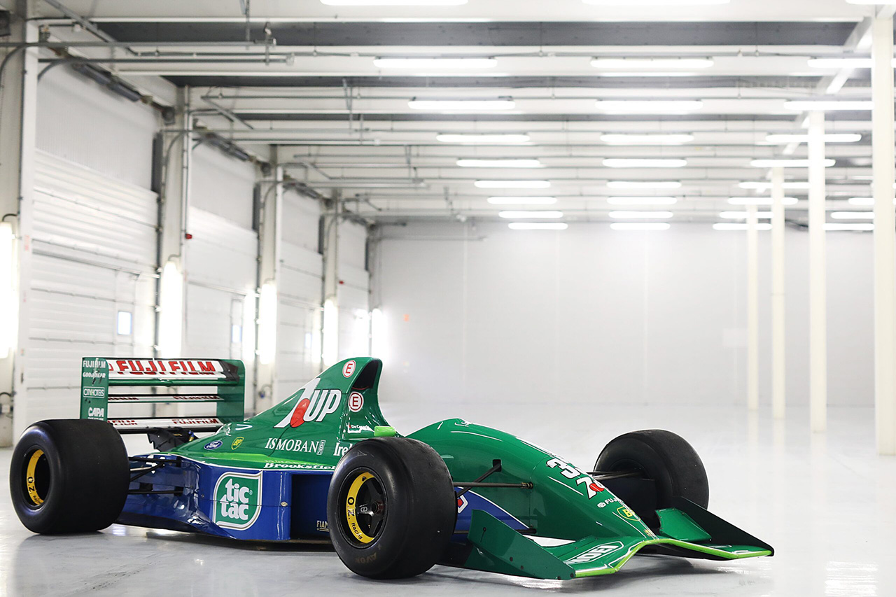 ミハエル・シューマッハのF1デビューマシン『ジョーダン 191』が販売