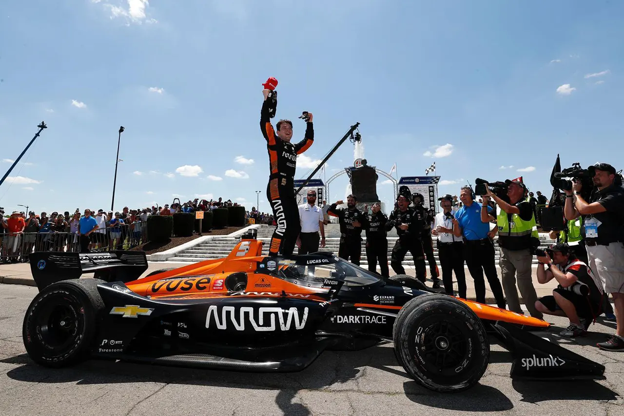 インディカー 第8戦：パトリシオ・オワードが2勝目でランキング首位浮上