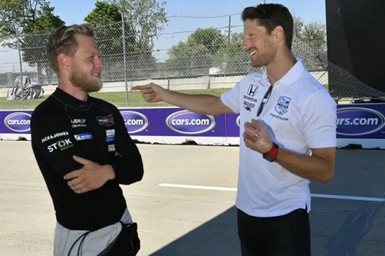 ロマン・グロージャン、ケビン・マグヌッセンのインディカーデビューに助言