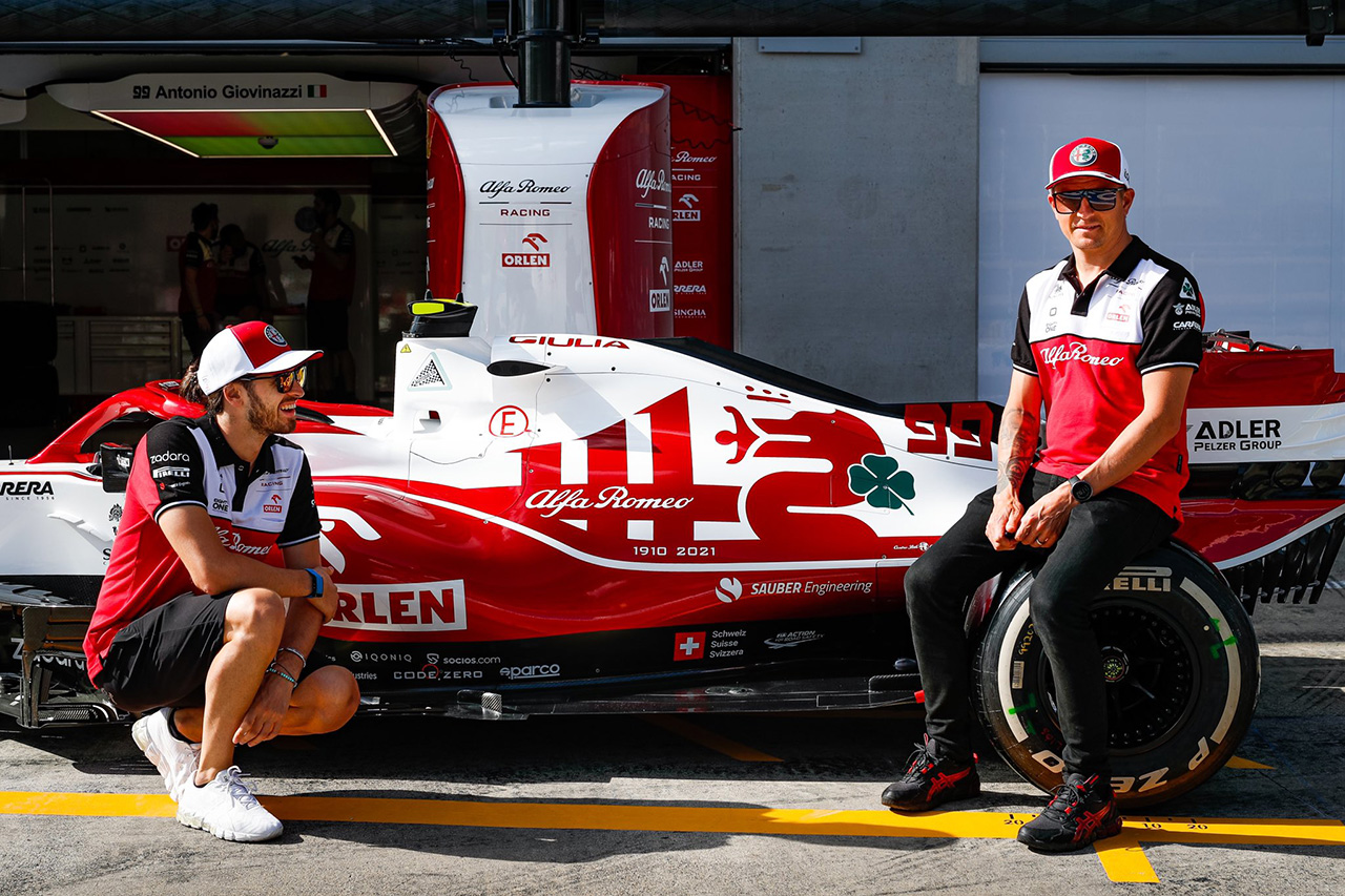 アルファロメオF1、特別リバリーのC41で創立111周年を祝賀