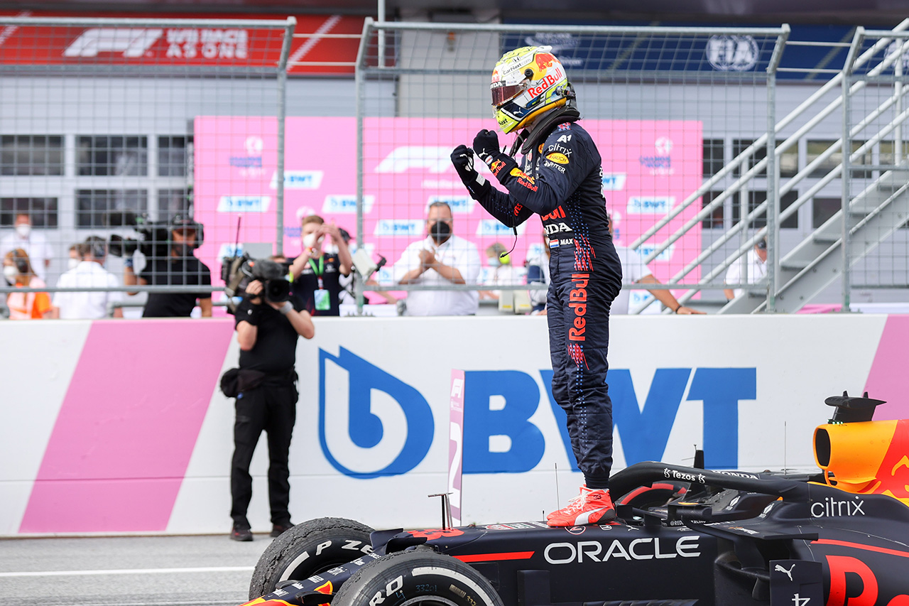 圧勝のフェルスタッペン 「最後はまだタイヤが残っているように感じた」