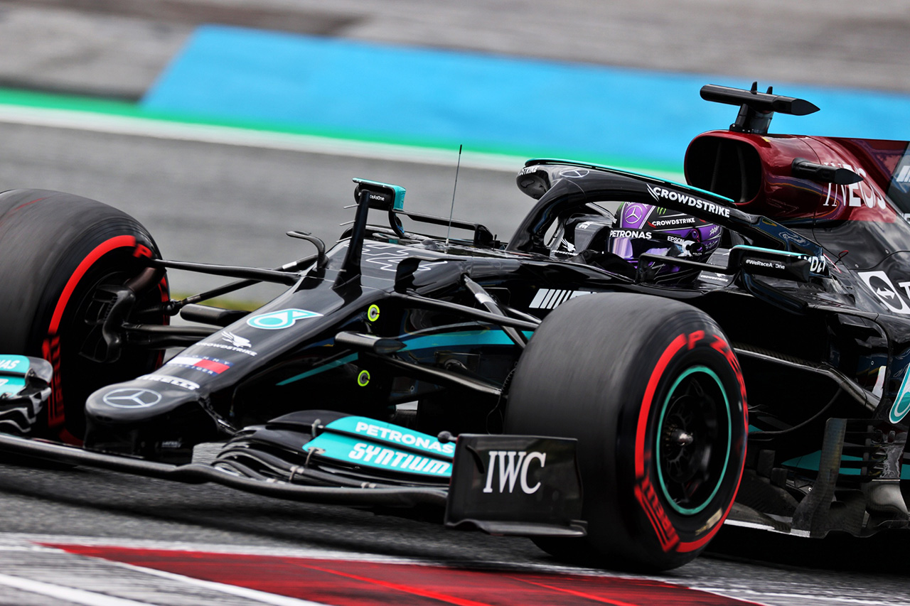 F1オーストリアGP フリー走行2:ハミルトン首位でメルセデスF1がワンツー