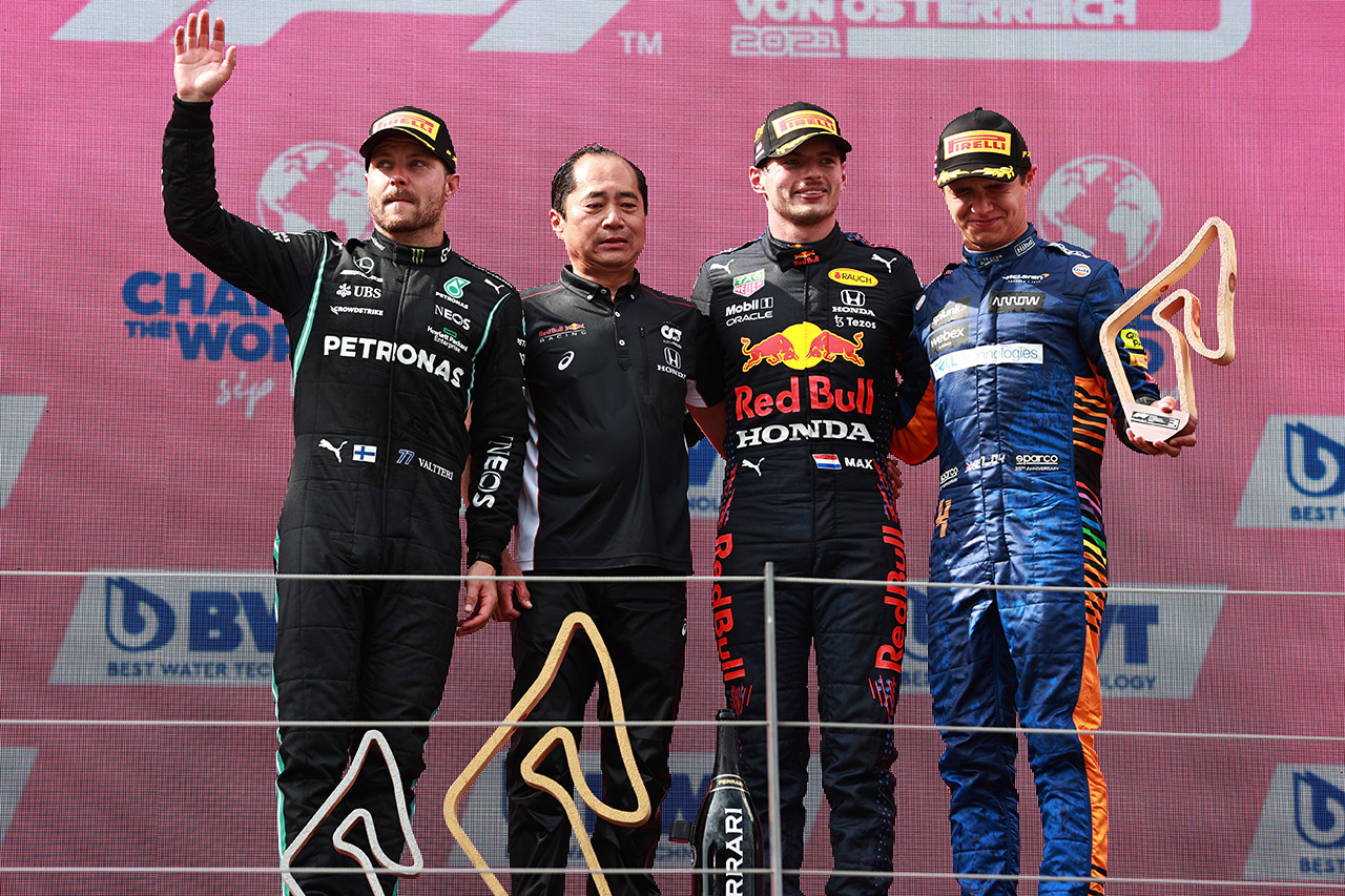 2021年 F1オーストリアGP 決勝:トップ10 ドライバーコメント