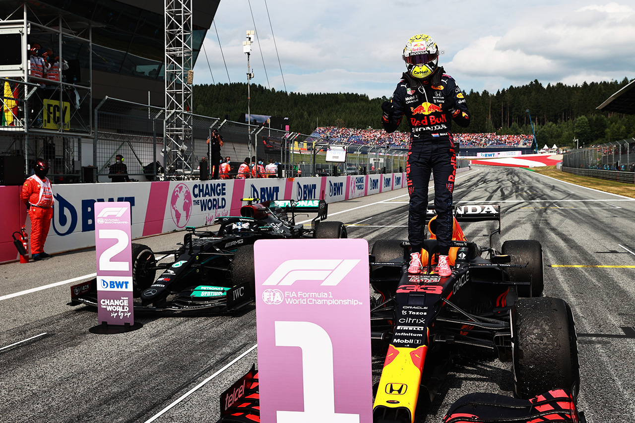 2021年 F1ポイントランキング (第9戦 F1オーストリアGP 終了時点)