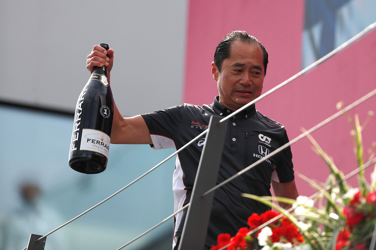 ホンダF1 田辺豊治TD 「2度目の表彰台登壇がくるとは考えてなかった」