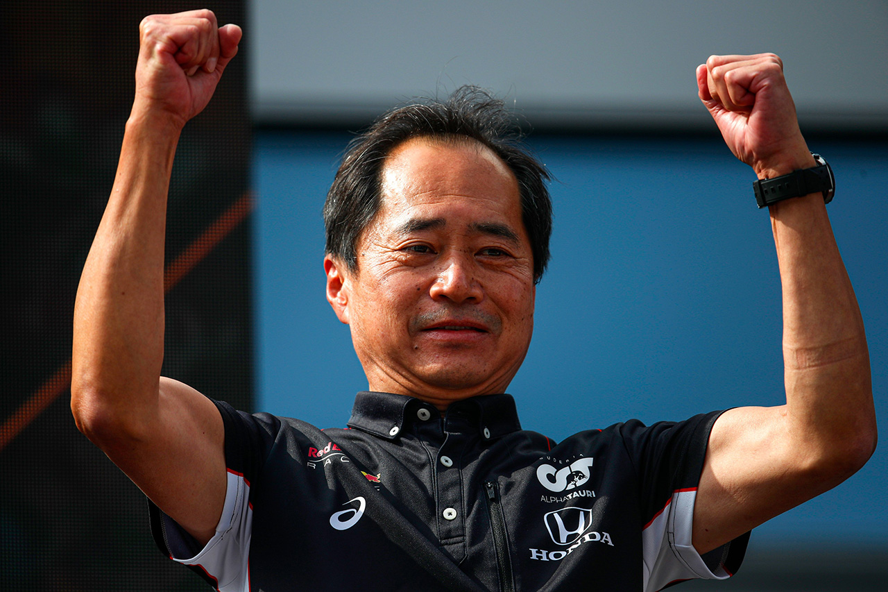 フェルスタッペン 「ホンダF1の田辺さんが表彰台に立てて良かった」