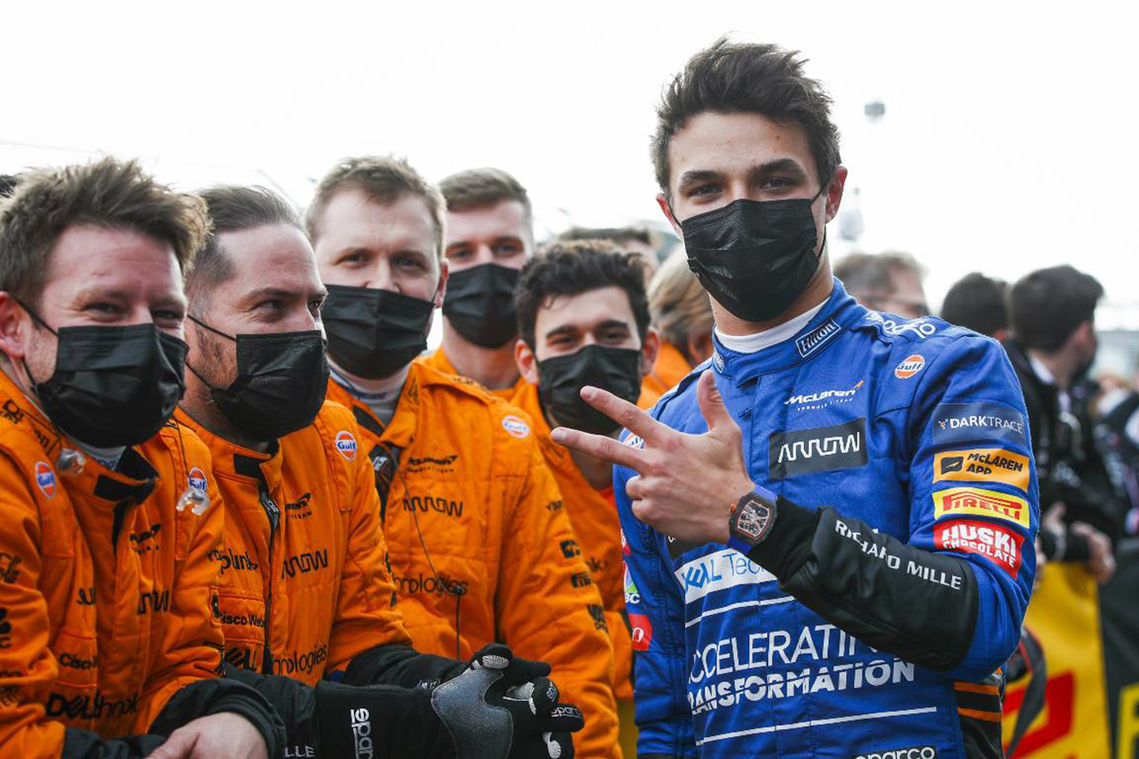 F1：強盗被害のランド・ノリス 「僕は元気。みんなのメッセージに感謝」