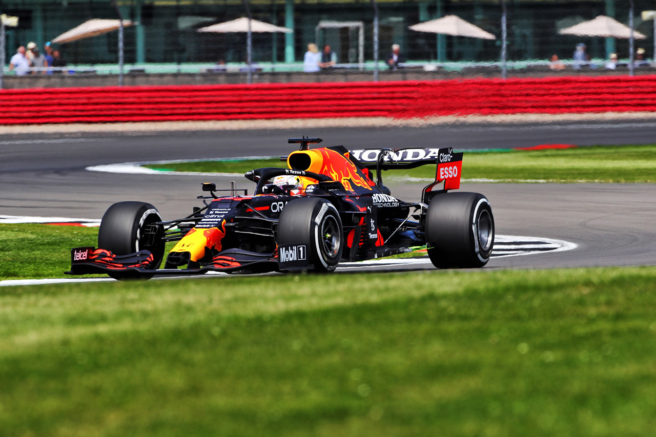 F1イギリスGP フリー走行1：レッドブルF1のフェルスタッペンが首位