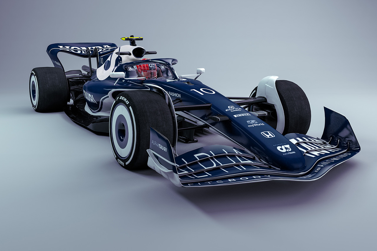 アルファタウリ・ホンダF1のTDが解説する2022年の次世代F1マシン