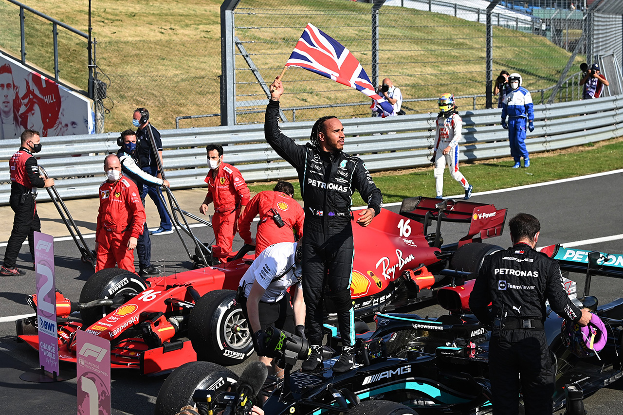 F1イギリスGP 結果：母国レースのルイス・ハミルトンが通算99勝目！