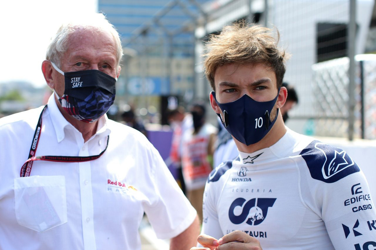 ピエール・ガスリー、アルファタウリF1での将来についてレッドブルと議論