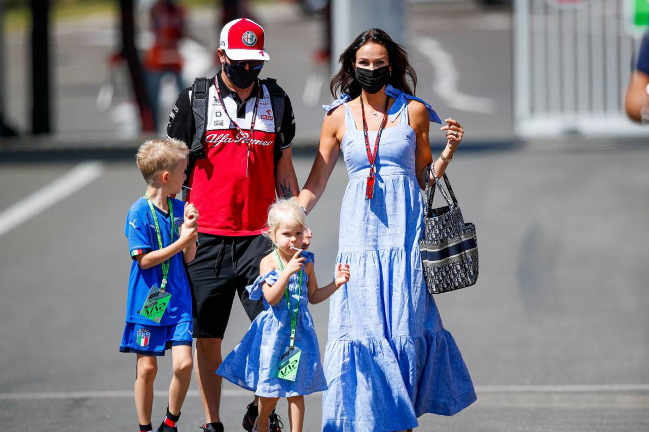 F1：キミ・ライコネン 「息子にモータースポーツを強制することはない」