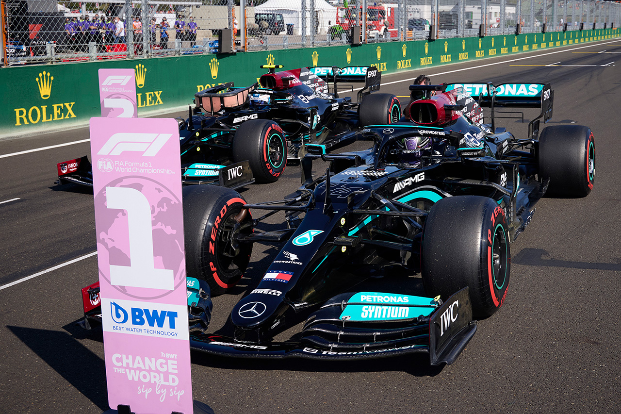 2021年 F1ハンガリーGP 決勝:スターティンググリッド