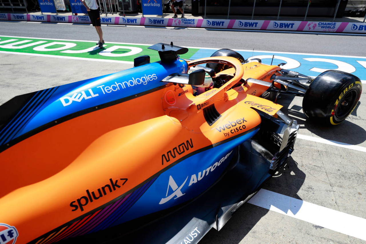 マクラーレンF1、選手権3位を目指してMCL35Mのアップグレードを継続