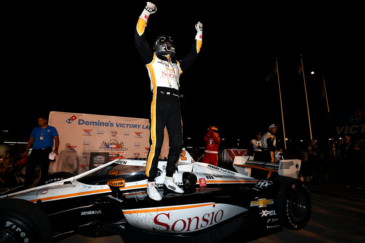インディカー 第13戦：ジョセフ・ニューガーデンが優勝。佐藤琢磨は6位