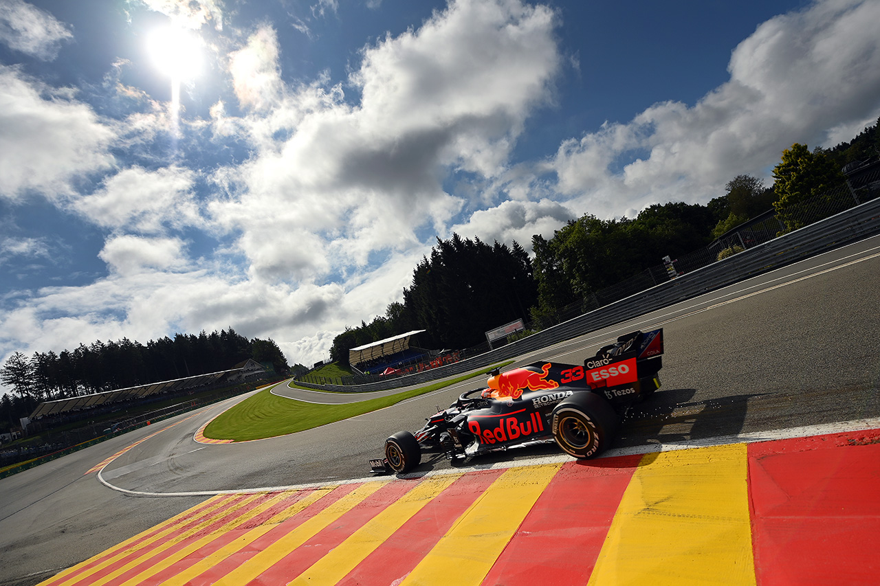 【速報】 F1ベルギーGP FP1 結果：マックス・フェルスタッペンは2番手