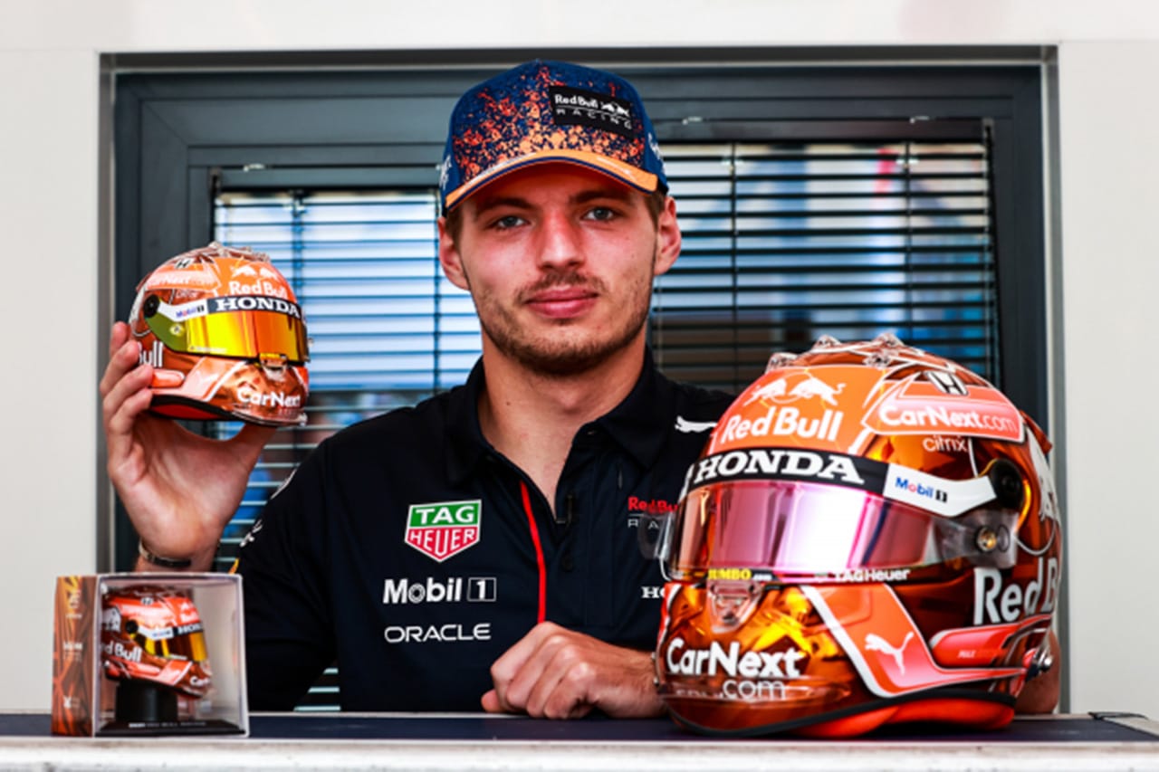 マックス・フェルスタッペン、2021年F1ベルギーGPもスペシャルヘルメット