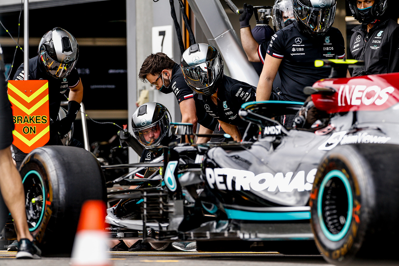 メルセデスF1代表 「アップグレードでW12は良いポジションにいる」