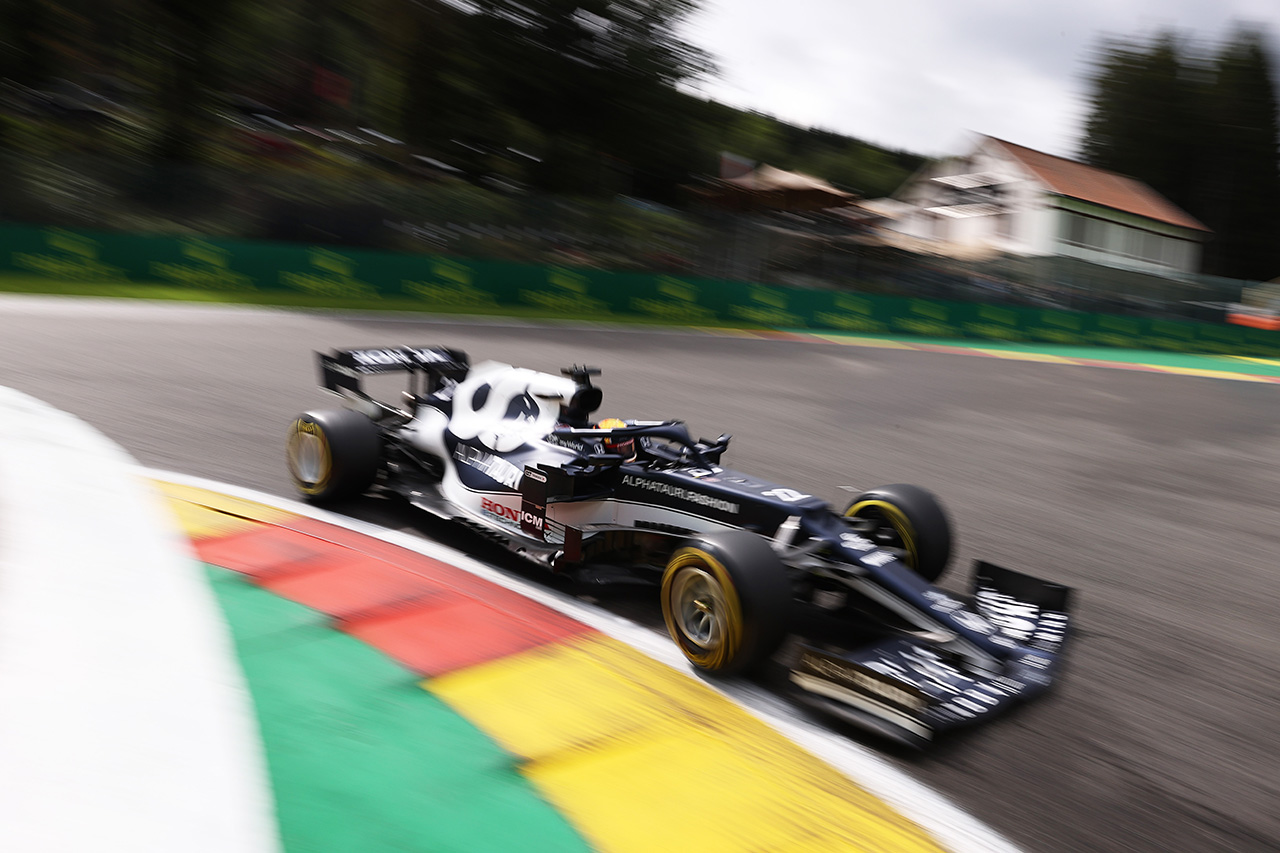 アルファタウリ・ホンダF1 「角田裕毅はFP1からFP2の間に大きく前進」