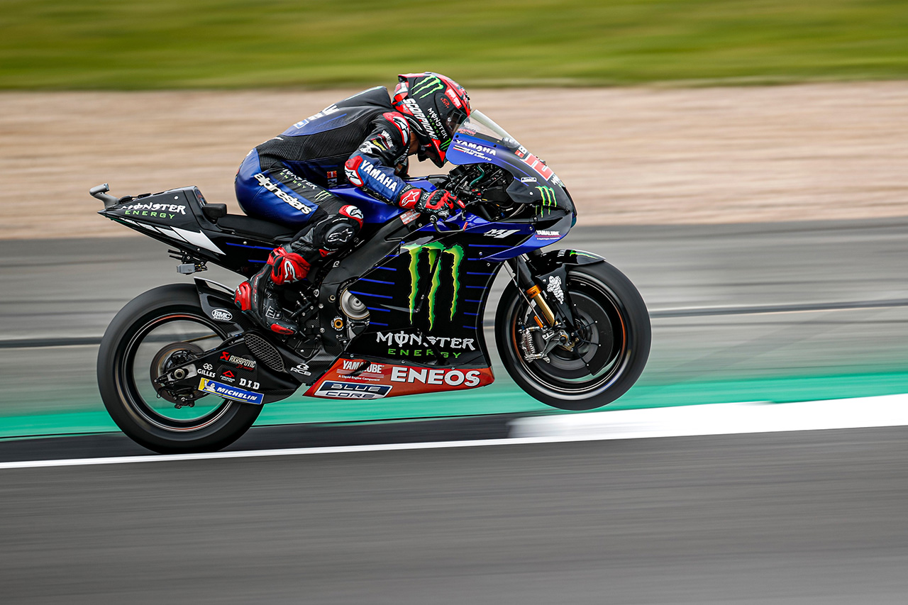 MotoGP 第12戦 イギリスGP:ファビオ・クアルタラロが初日トップ