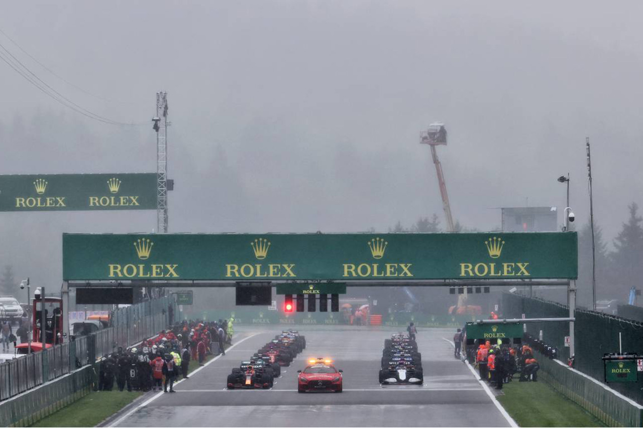 F1代表 「気象レーダーでは大雨が続くことは予測できなかった」