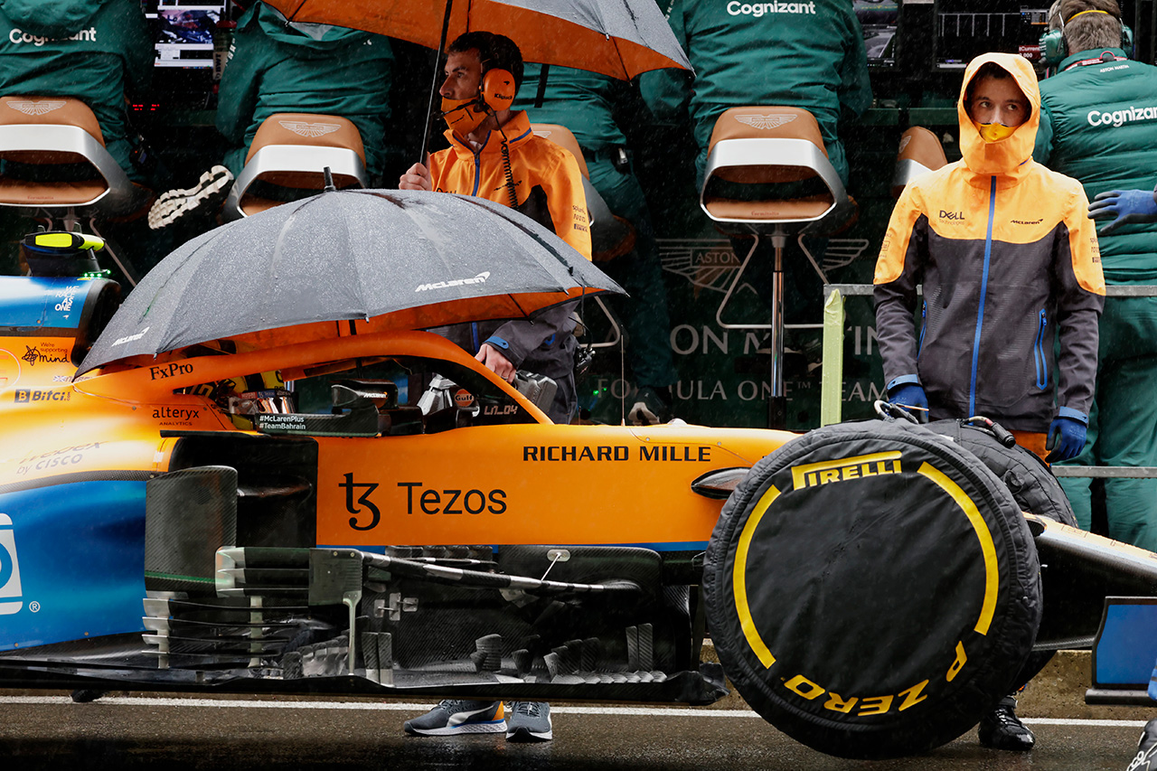 マクラーレンF1代表 「豪雨時の代替手段は屋内でレースをするしかない」