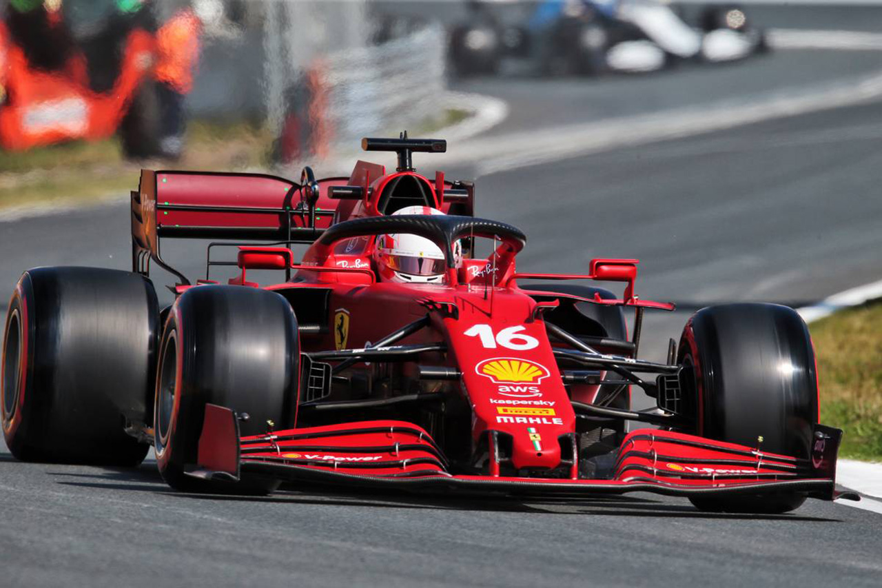 F1オランダGP フリー走行2回目：ルクレール首位でフェラーリがワンツー