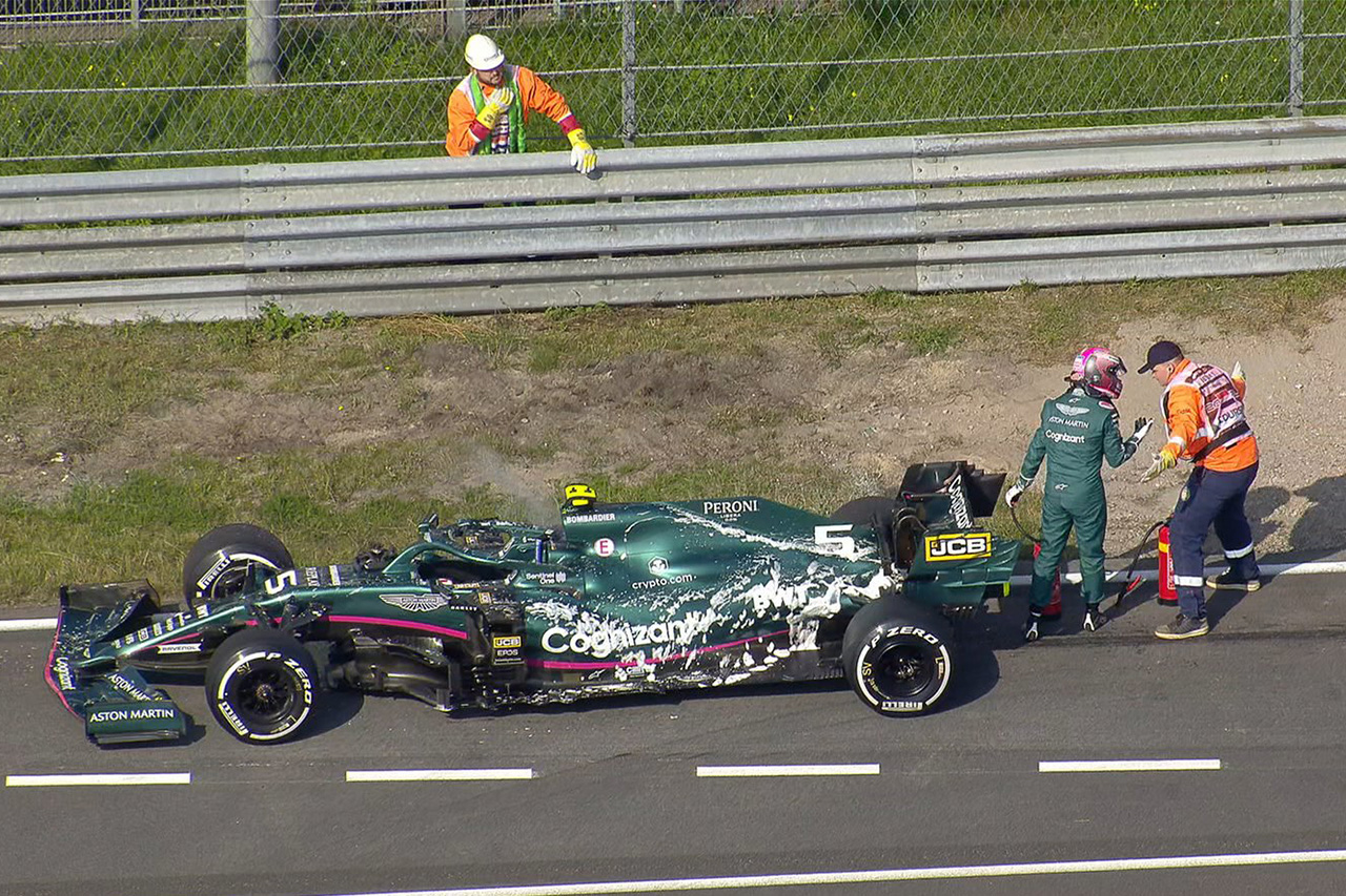 ベッテルのエンジンがブロー…F1オランダGP PUコンポーネント使用状況