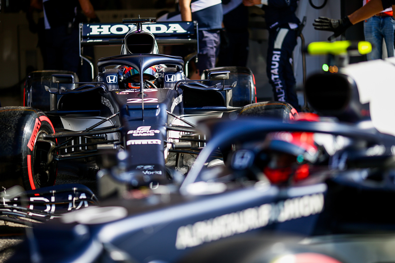 アルファタウリ・ホンダF1 「マシンの問題と赤旗でテストプランに影響」