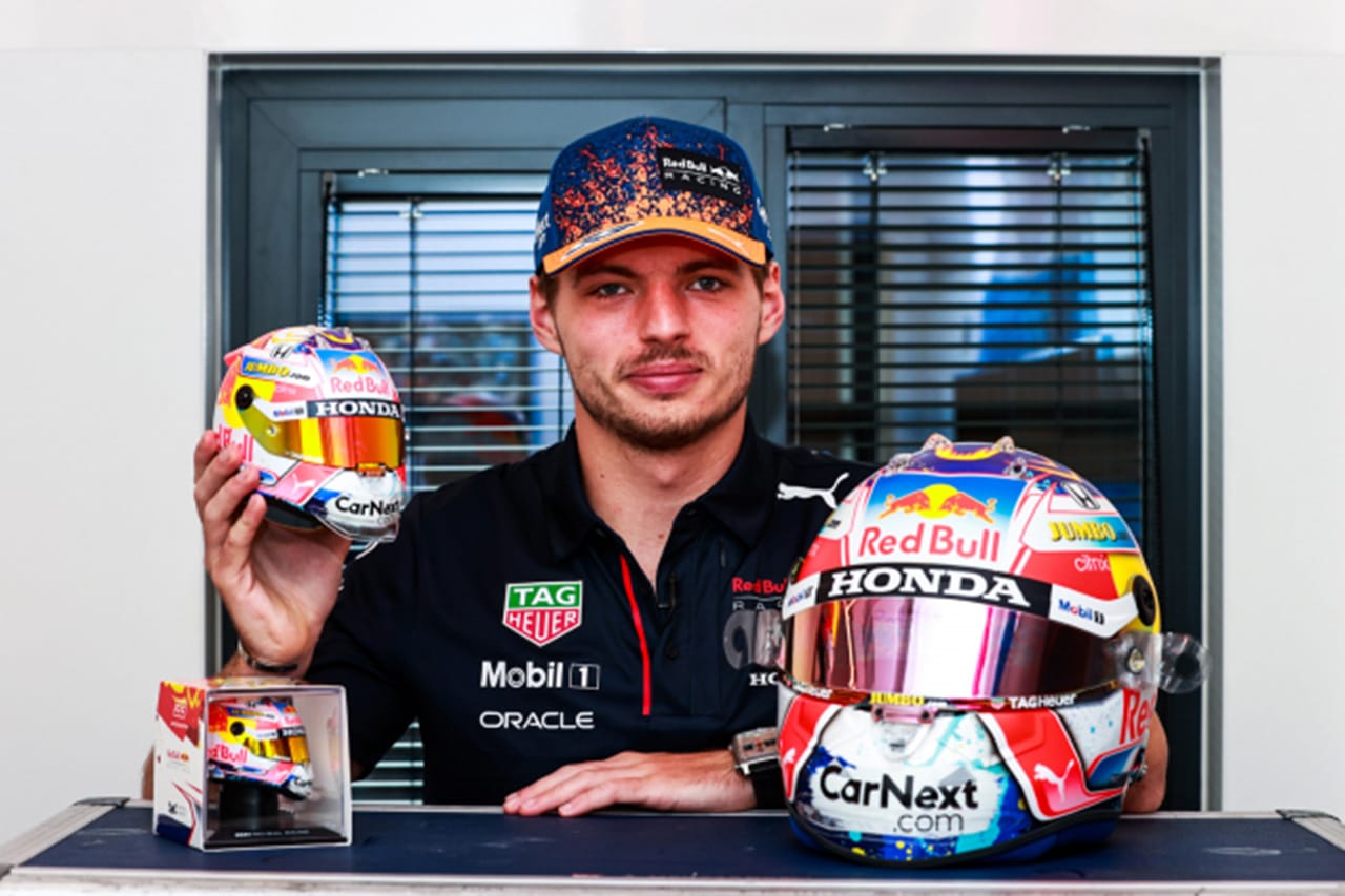 マックス・フェルスタッペン、母国F1オランダGPでスペシャルヘルメット