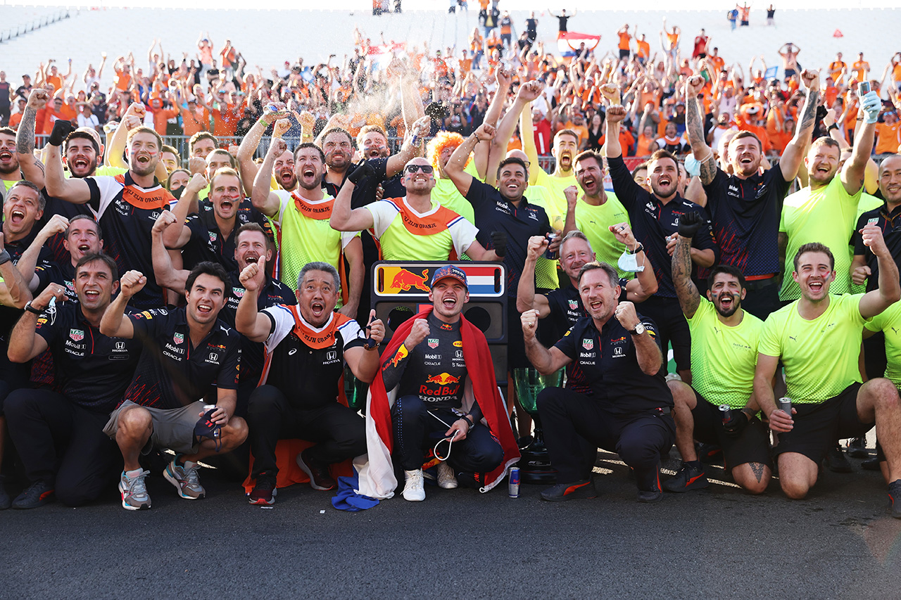 ホンダF1 「フェルスタッペンの母国GPで優勝を飾れてホッとした部分もある」