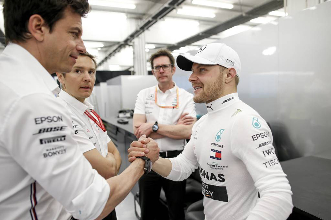 メルセデスF1代表 「ボッタスは永遠にメルセデスファミリーの一員」
