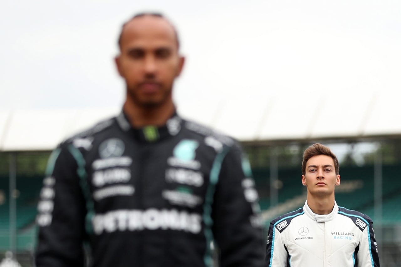 ラッセル 「メルセデスF1でハミルトンと同等の扱いを約束されている」