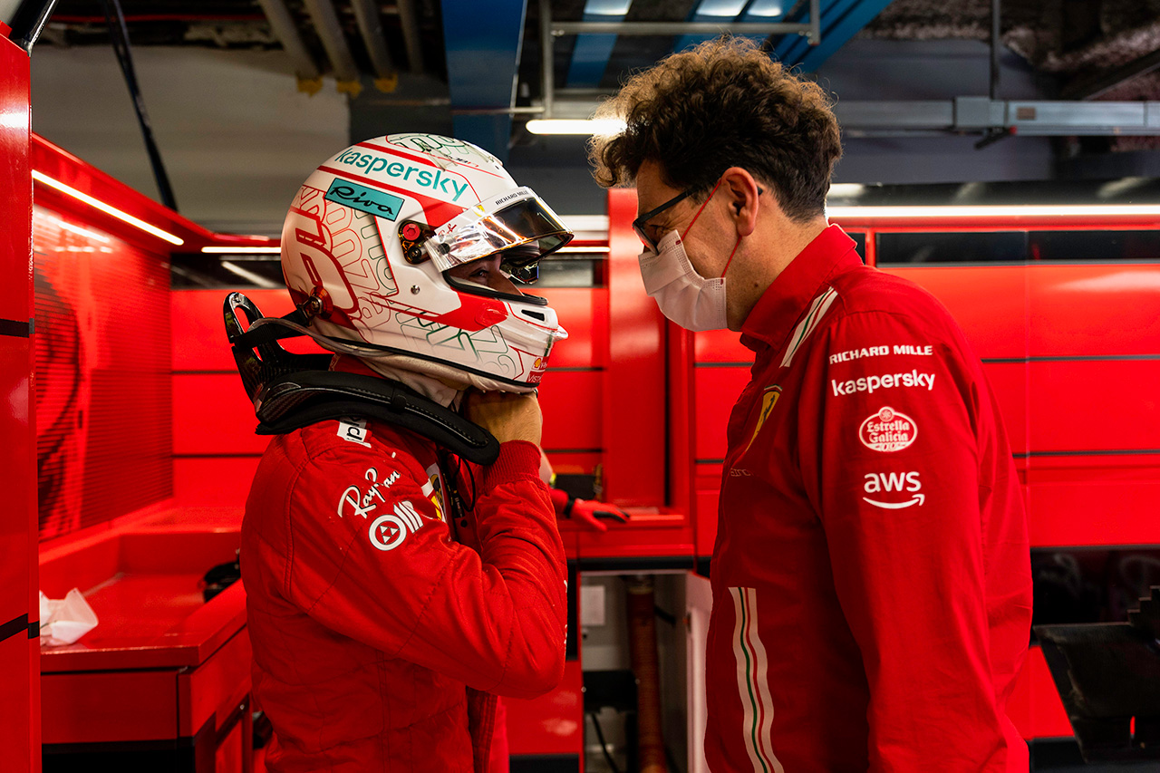 F1:シャルル・ルクレール、体調不良はビノット代表との激論が原因?