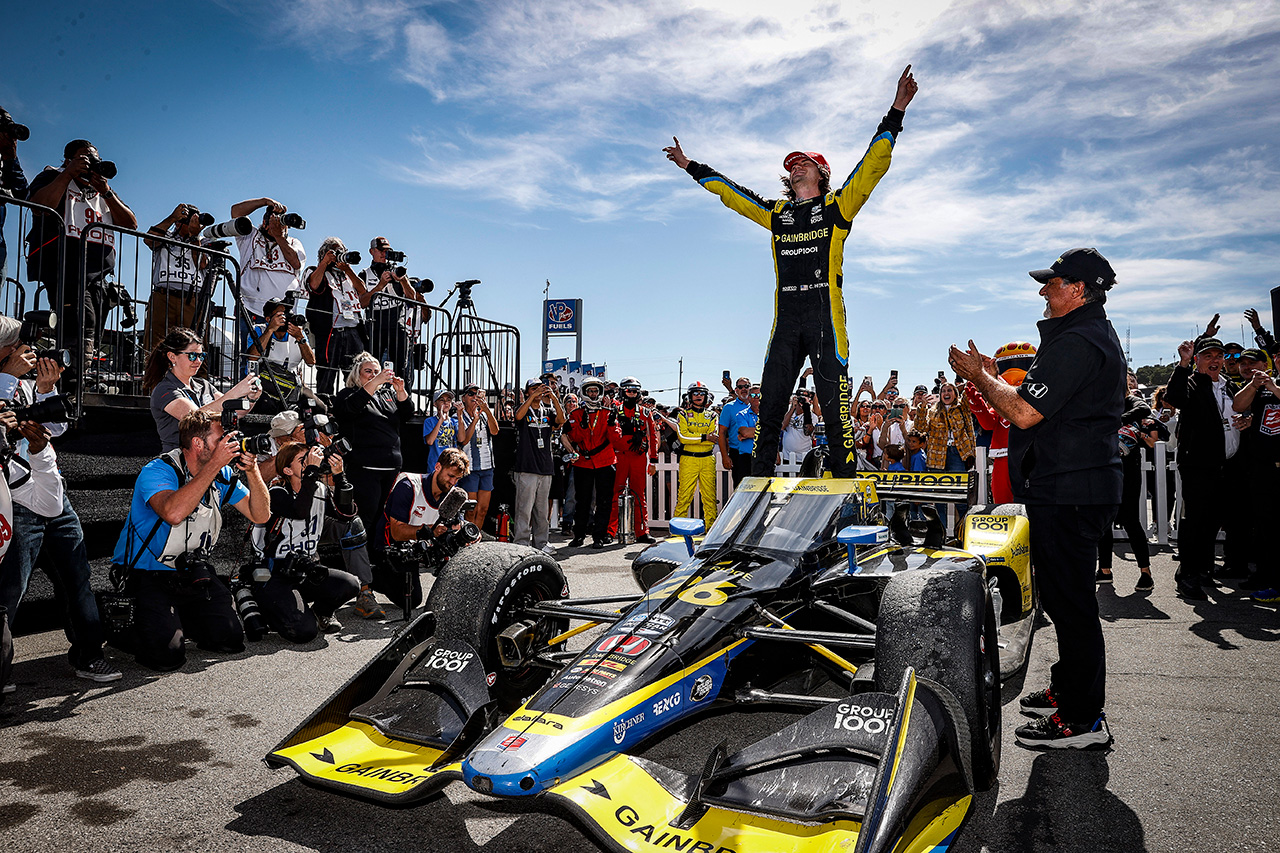 インディカー：コルトン・ハータがポール・トゥ・ウィンで今季2勝目